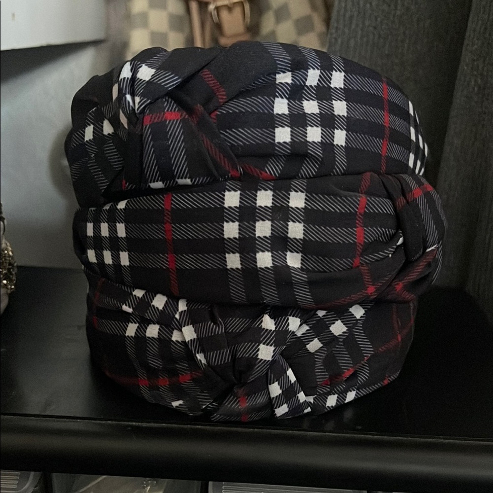 Plaid Knotted Headbands